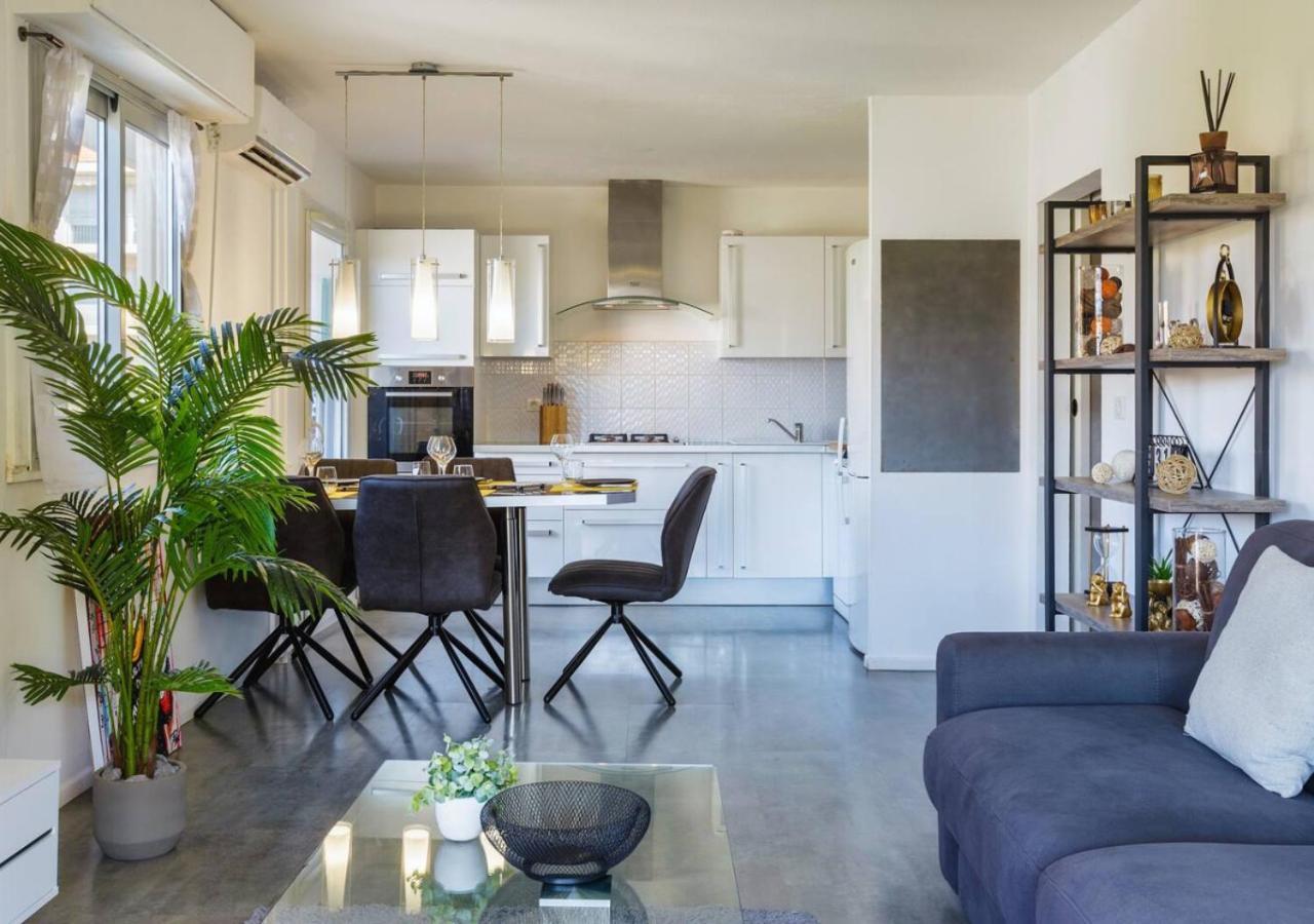 2 Ch Vue & Montagne, Terrasse, Parking Apartment Antibes